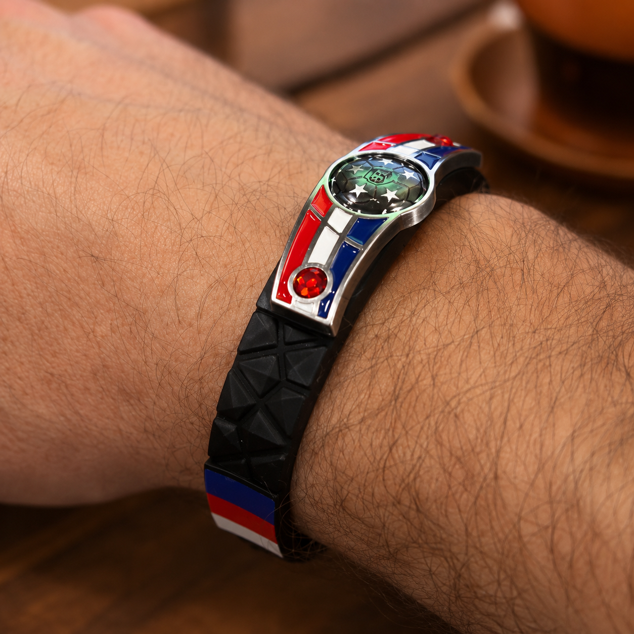 USA Soccer Bracelet - Adjustable Soccer Fan Wristband