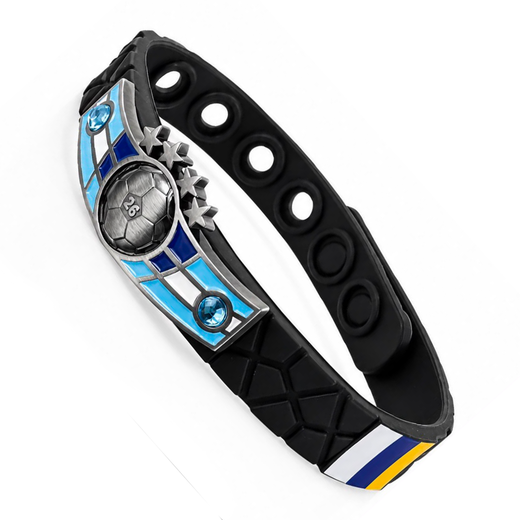 Uruguay Soccer Bracelet - Adjustable Soccer Fan Wristband
