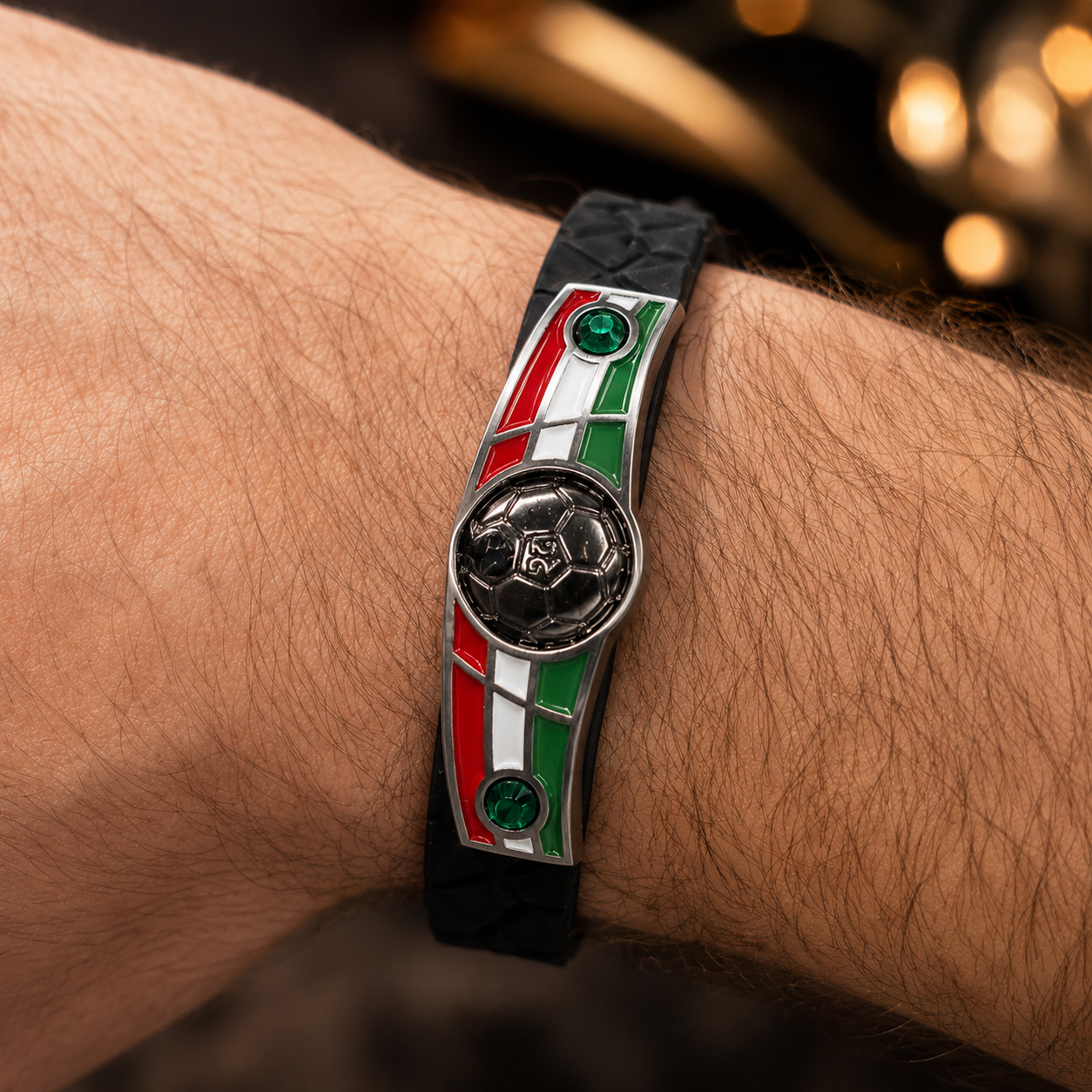Mexico Soccer Bracelet - Adjustable Soccer Fan Wristband