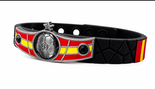 Spain Soccer Bracelet - Adjustable Soccer Fan Wristband