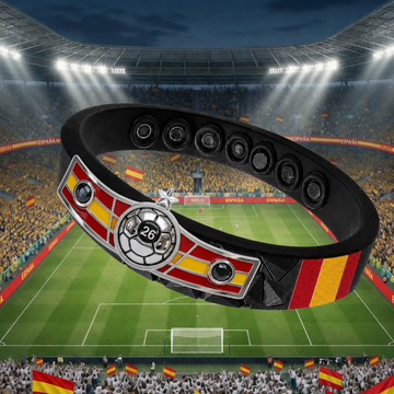 Spain Soccer Bracelet - Adjustable Fan Wristband