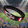 United Kingdom Soccer Bracelet - Adjustable Fan Wristband