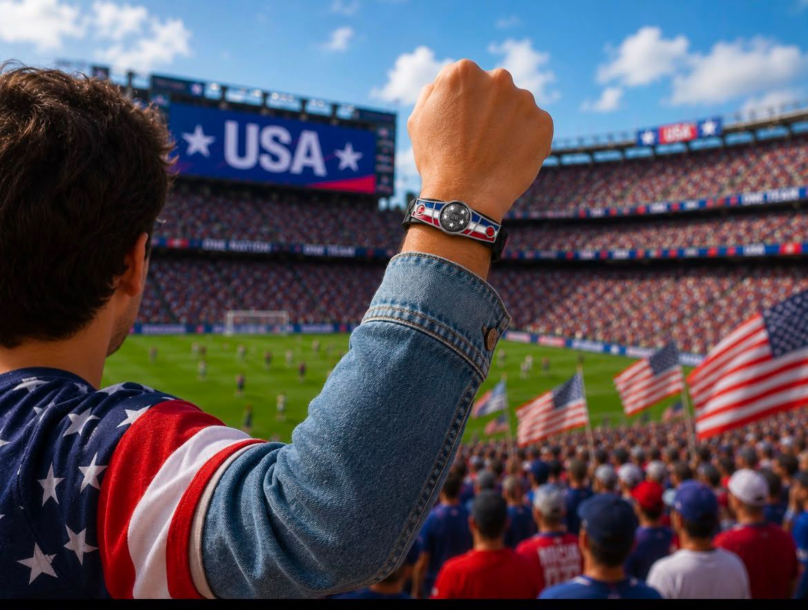 USA Soccer Bracelet - Adjustable Soccer Fan Wristband