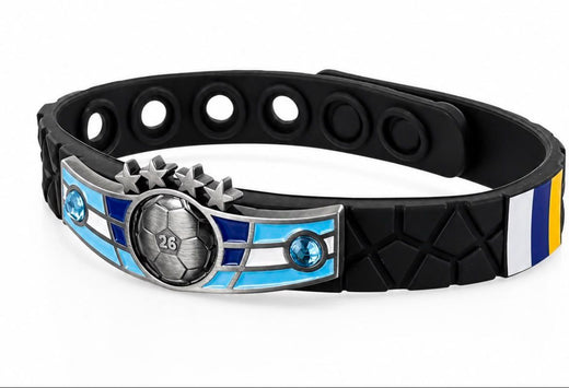 Uruguay Soccer Bracelet - Adjustable World Cup Fan Wristband