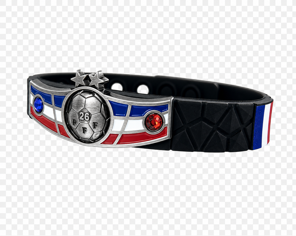 France Soccer Bracelet - Adjustable Soccer Fan Wristband