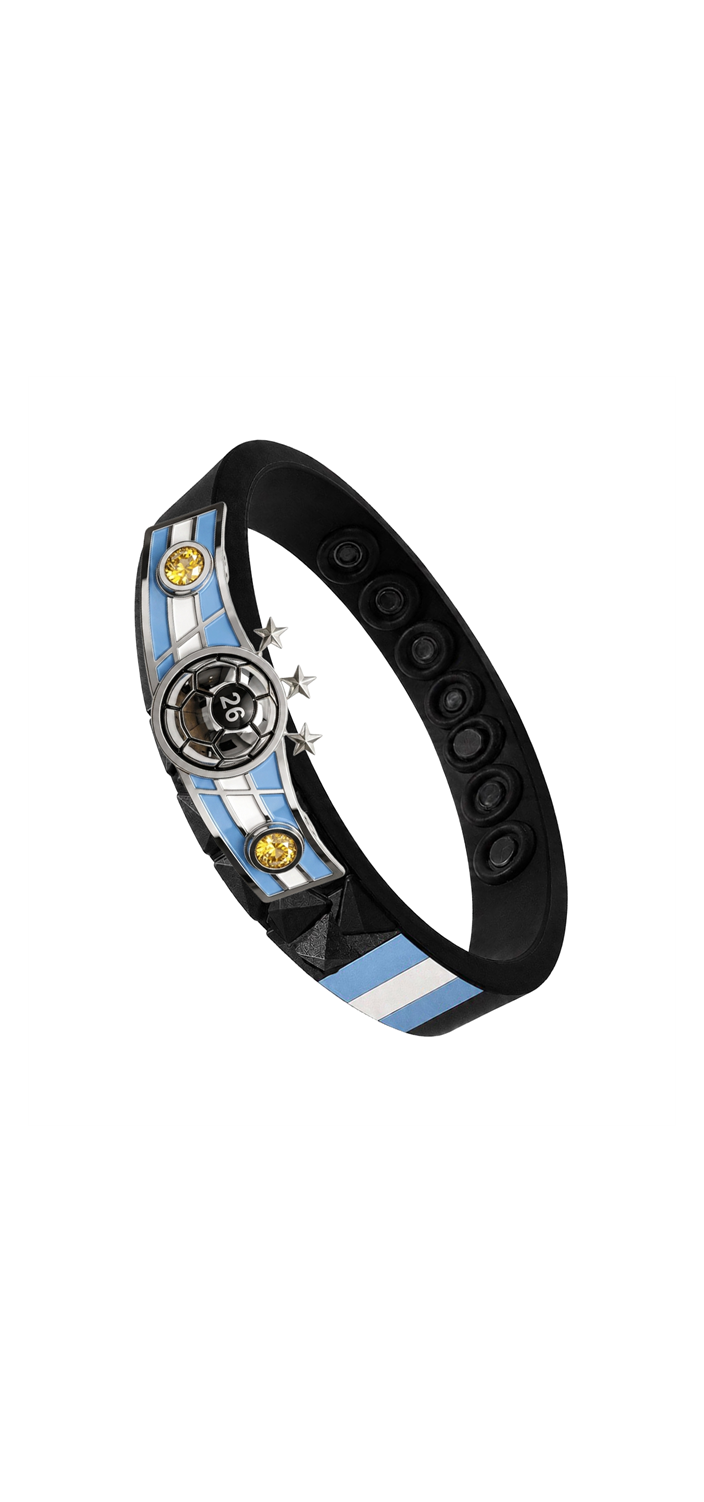 Argentina wholesale clean soccer bracelet tall hover image