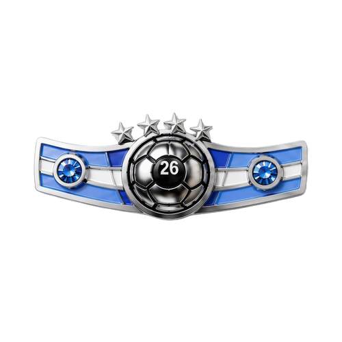 Argentina soccer bracelet horizontal product view