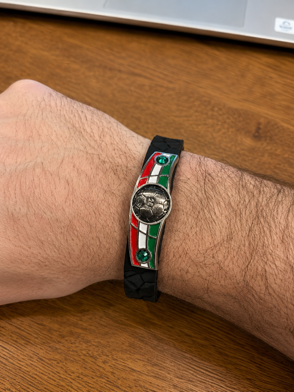 Mexico Soccer Bracelet - Adjustable Soccer Fan Wristband