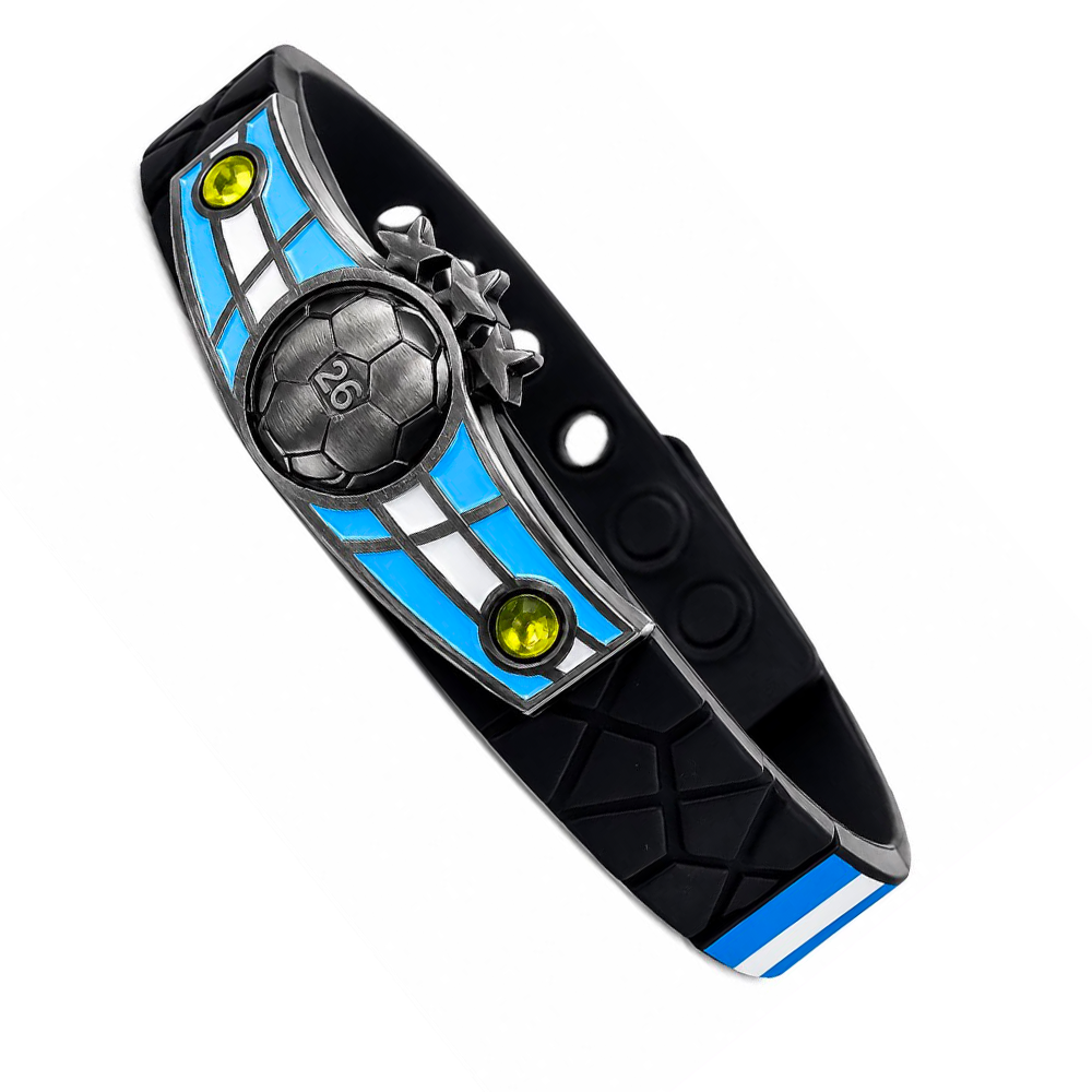 Argentina Soccer Bracelet - Adjustable Soccer Fan Wristband
