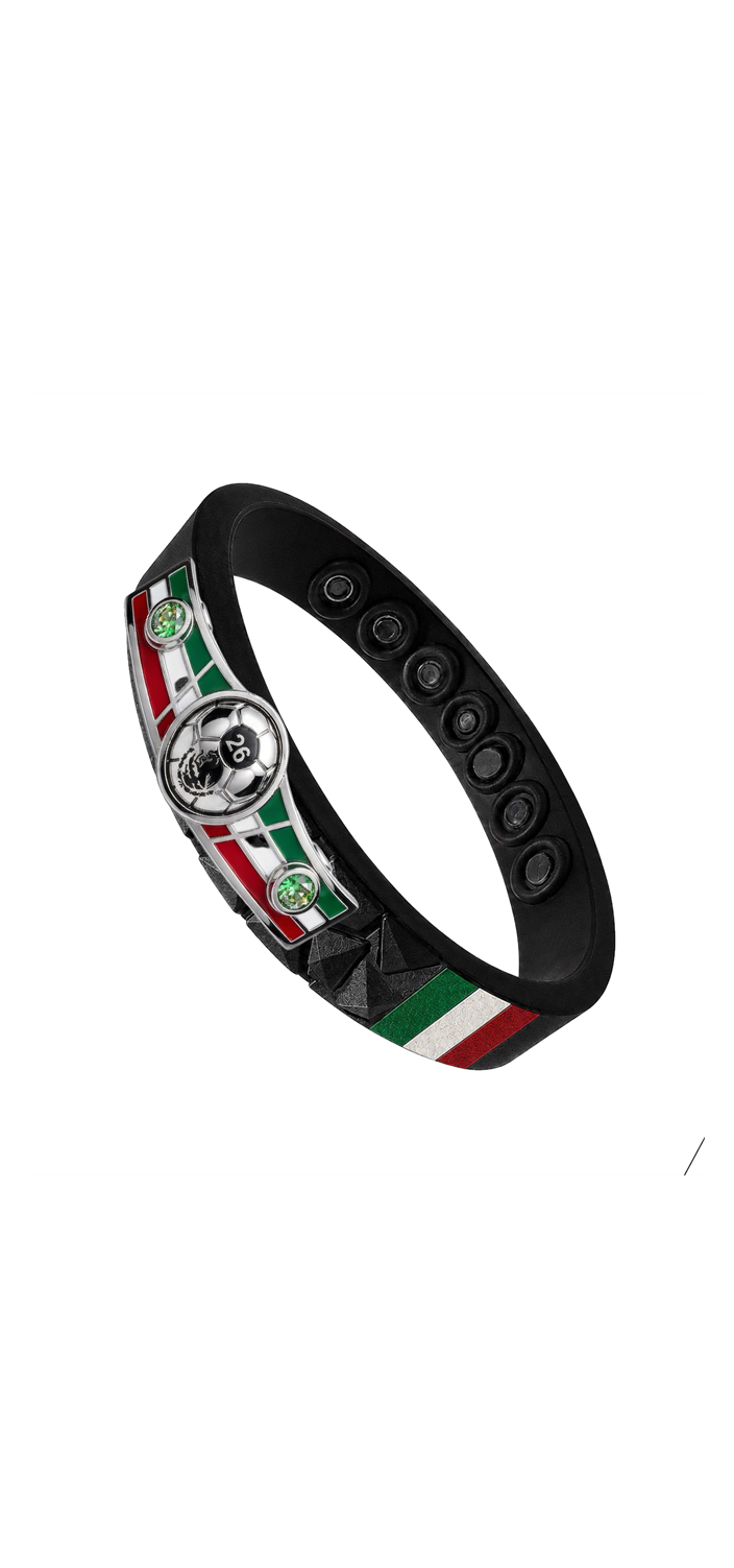 Mexico wholesale clean soccer bracelet tall hover image