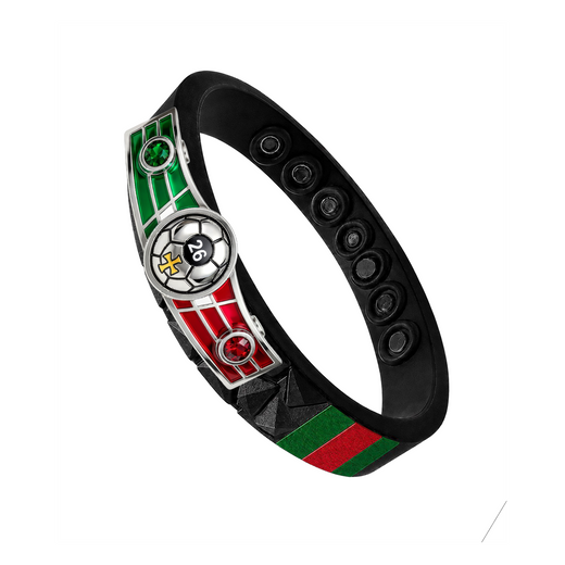 Portugal Soccer Bracelet - Adjustable Fan Wristband
