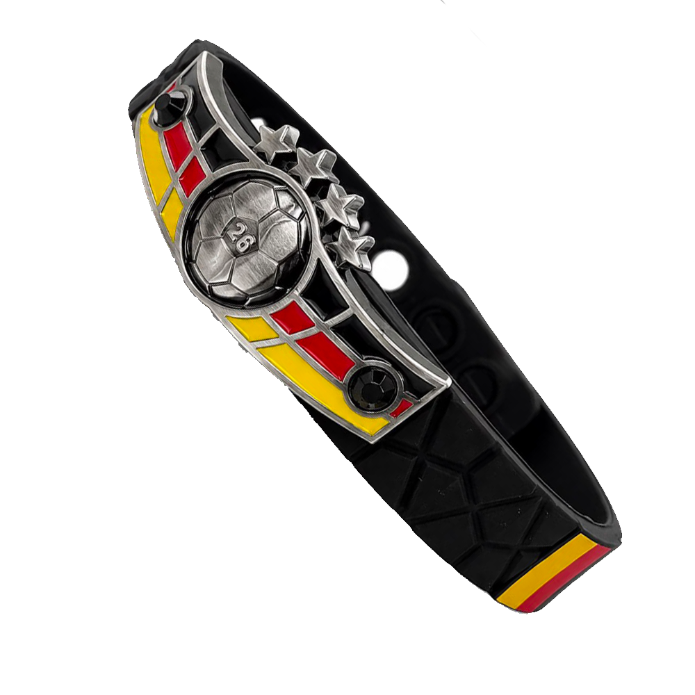 Germany Soccer Bracelet - Adjustable Soccer Fan Wristband